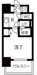 フォーリアライズ阿波座WESTの物件間取画像